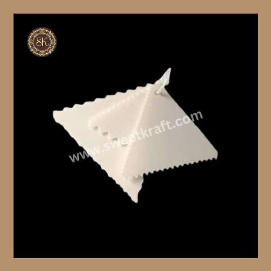 Triangle Scraper 3 in 1 | Icing Scraper | Multipurpose Baking Tools Sweetkraft | Baking supplies