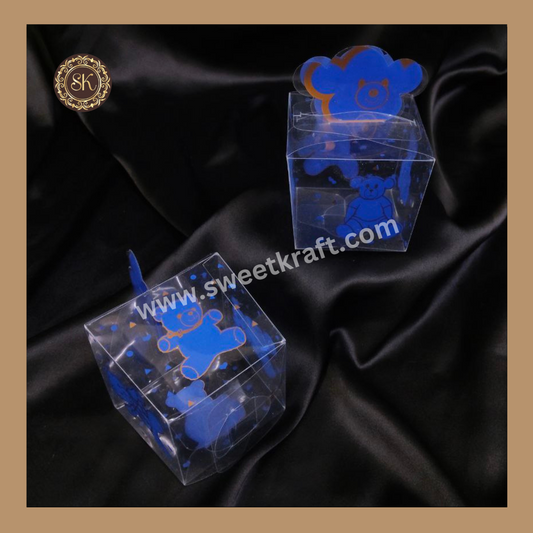 Chocolate Box | PVC Box | Blue-(340A01) Sweetkraft | Baking supplies