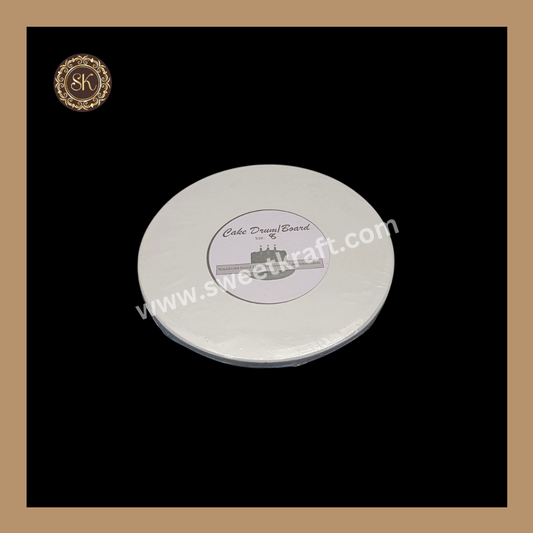 Cake Drum Board | Cake Base | Drum Board | Pastry Board | White (Pack of 1pc) Sweetkraft | Baking supplies