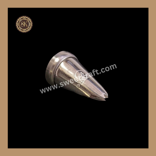Noor-17 Icing Nozzle | Stainless Steel Nozzle | Tool | Reusable & Washable | Cake Decor Sweetkraft | Baking supplies