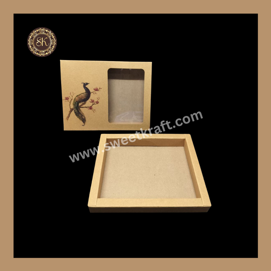 12 Eco-Nature Cavity Box | Golden Cavity Box | Chocolate Box | Gift Box - (Only Box) Sweetkraft | Baking supplies