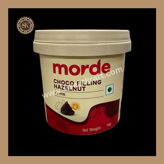 Hazelnut Filling | Choco Hazelnut Filling - FLH16 | Morde - 1 kg Sweetkraft | Baking supplies