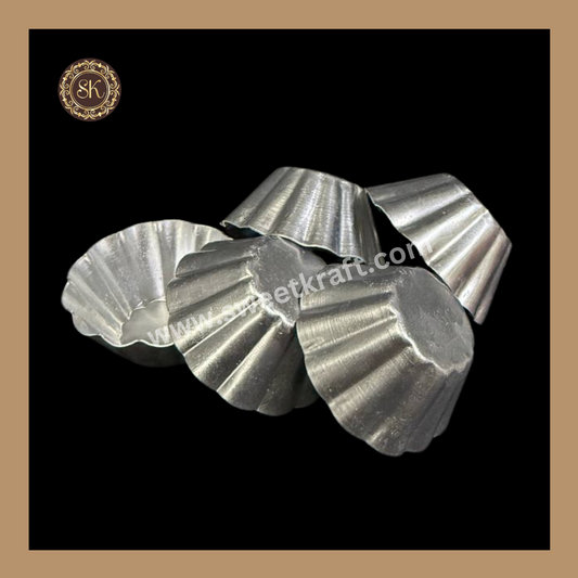 Tart Mould | Aluminum Tart Mould | Cupcake Mould | Pack Of 5pcs (No.0) Sweetkraft | Baking supplies