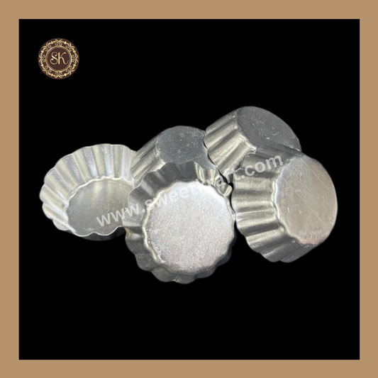 Tart Mould | Aluminum Tart Mould | Cupcake Mould | Pack Of 5pcs (No.1) Sweetkraft | Baking supplies