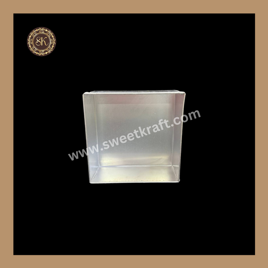 Aluminium Squar Cake Tin | Aluminium Cake Tin | Cake Tin - 6x6x2.5inch Sweetkraft | Baking supplies