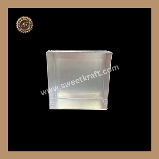 Aluminium Squar Cake Tin | Aluminium Cake Tin | Cake Tin - 7x7x2.5inch Sweetkraft | Baking supplies