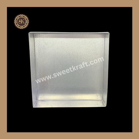 Aluminium Squar Cake Tin | Aluminium Cake Tin | Cake Tin - 12x12x2.5inch Sweetkraft | Baking supplies