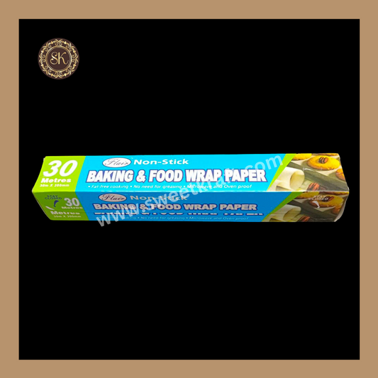Baking & Food Wrap Paper | Non-stick | Food Wrapper Paper | Flair - 30 Metres Sweetkraft | Baking supplies