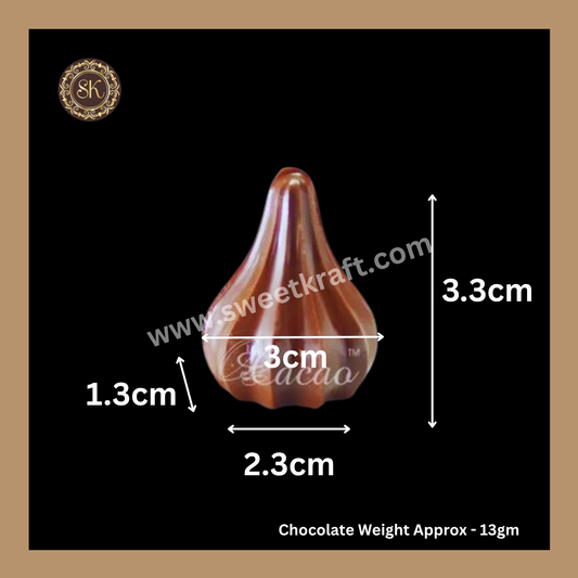 Plastic Chocolate Mould | Modak Mould | Cacao | Plastic Mould | Plastic Molds (PM-366) Sweetkraft | Baking supplies