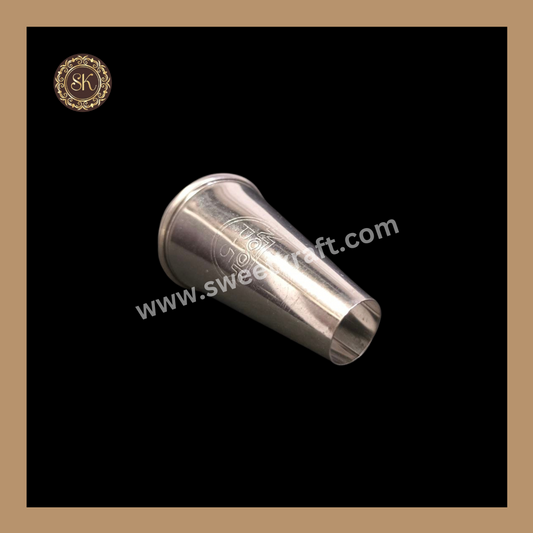 Noor-P-5 Icing Nozzle | Stainless Steel Nozzle | Tool | Reusable & Washable | Cake Decor Sweetkraft | Baking supplies