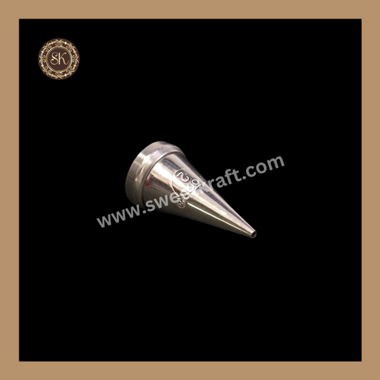Noor-2 Icing Nozzle | Stainless Steel Nozzle | Tool | Reusable & Washable | Cake Decor Sweetkraft | Baking supplies