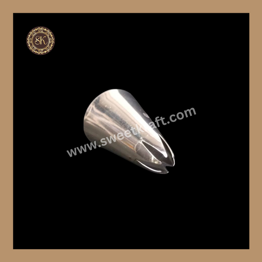 Noor-N1 Icing Nozzle | Stainless Steel Nozzle | Tool | Reusable & Washable | Cake Decor Sweetkraft | Baking supplies