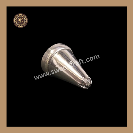 Noor-7 Icing Nozzle | Stainless Steel Nozzle | Tool | Reusable & Washable | Cake Decor Sweetkraft | Baking supplies