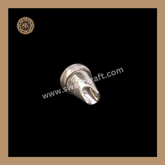 Noor-15 Icing Nozzle | Stainless Steel Nozzle | Tool | Reusable & Washable | Cake Decor Sweetkraft | Baking supplies