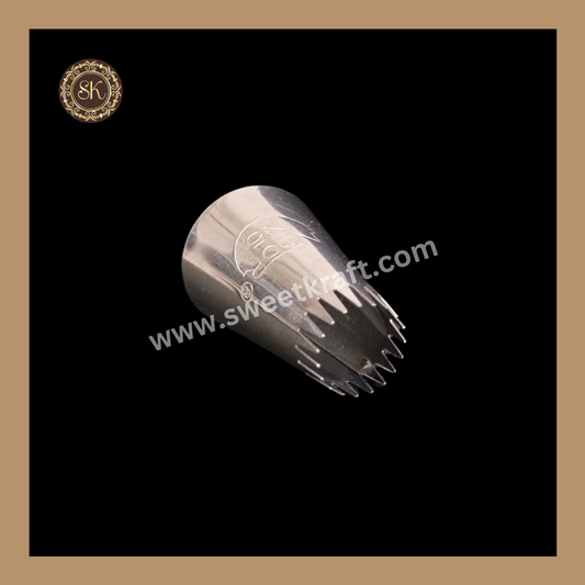 Noor-N5 Icing Nozzle | Stainless Steel Nozzle | Tool | Reusable & Washable | Cake Decor Sweetkraft | Baking supplies