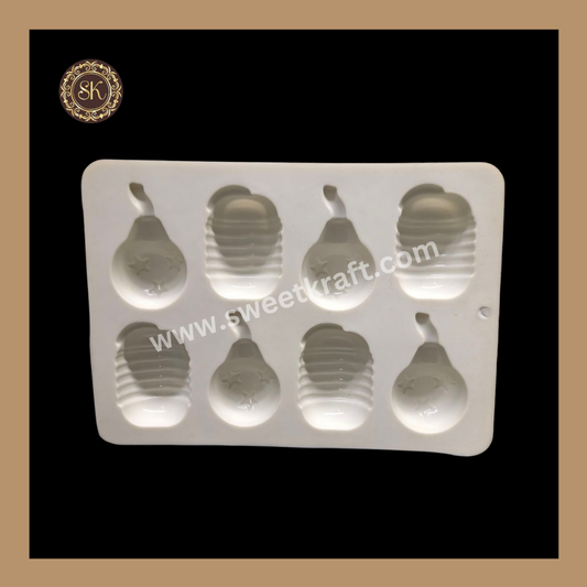 Silicon Chocolate Mould | Diwali Silicone Mould | Crackers Coin Silicone Mould | White | Pack Of 1pc (CSM-035)