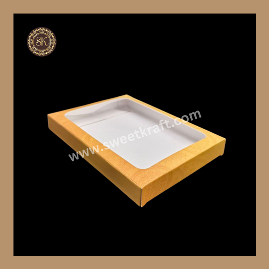 12 Cavity Box | Diwali Greeting Box | Golden Cavity | Chocolate Box | Gift Box | Mithai Box | Brown- (Only Box)