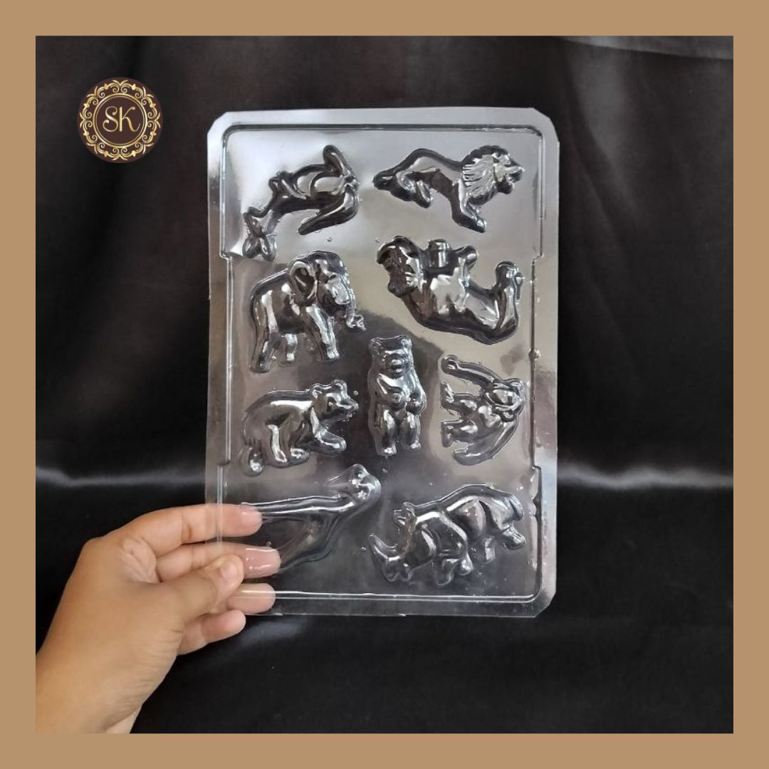 Plastic chocolate mould Animal Chocolate Mold Animal Chocolate