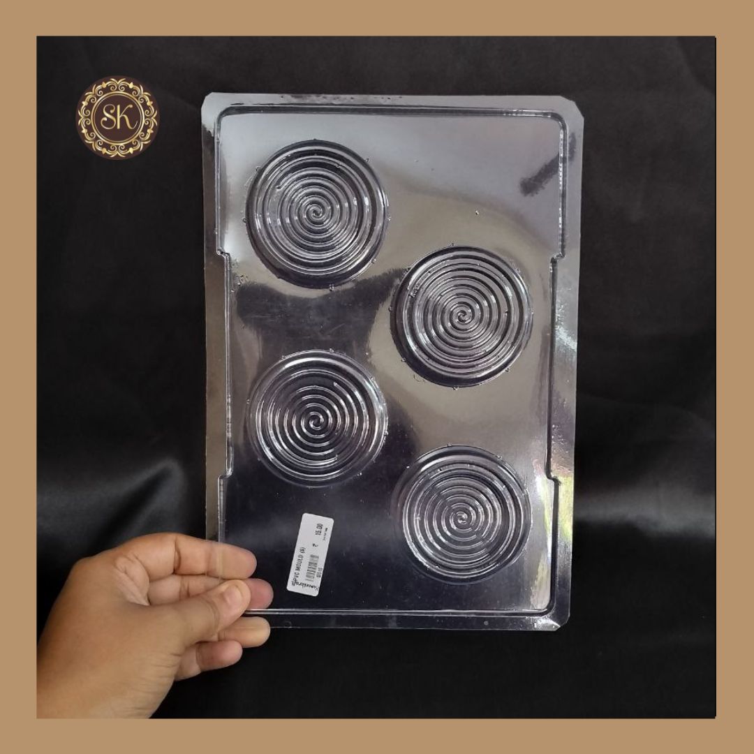 Plastic chocolate mould Cake Topping Chocolate Mold Cake Decor