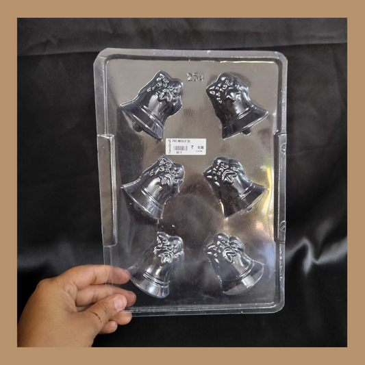 Plastic chocolate mould | Christmas Designing Chocolate Mould | Chocolate Plastic Mold | Plastic molds  (PM-145) Sweetkraft | Baking supplies