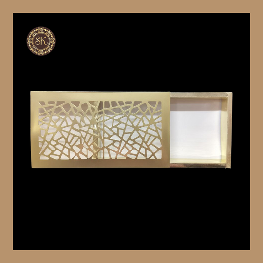 15 Cavity Laser Box | Golden Cavity Box | Chocolate Box | Gift Box - (Only Box) Sweetkraft | Baking supplies