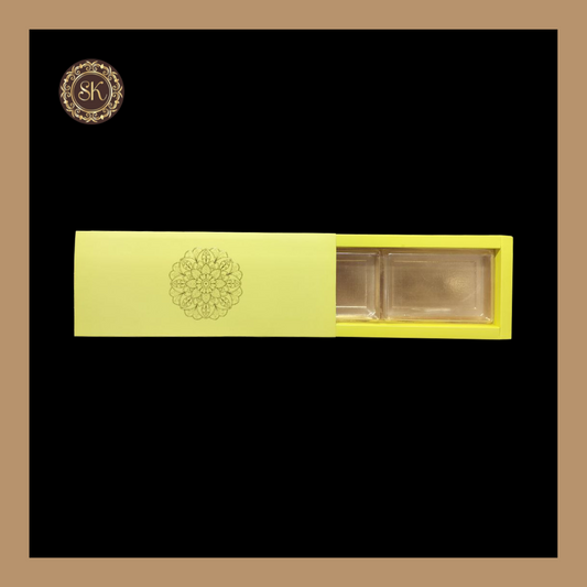 12 Cavity Pastel Box | Golden Cavity Box | Chocolate Box | Gift Box - (With Tray & Lid Cover) Sweetkraft | Baking supplies