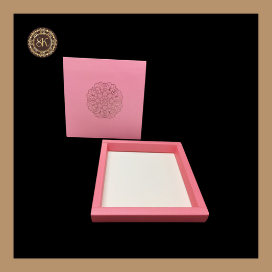 16 Cavity Pastel Box | Golden Cavity Box | Chocolate Box | Gift Box - (Only Box) Sweetkraft | Baking supplies