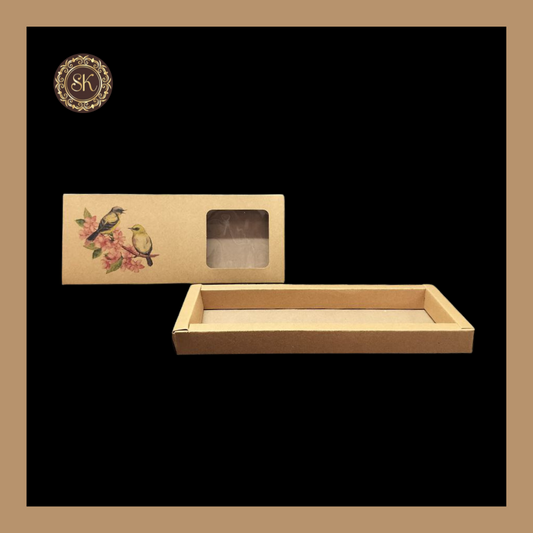 12 Eco-Nature Cavity Box | Golden Cavity Box | Chocolate Box | Gift Box - (Only Box) Sweetkraft | Baking supplies