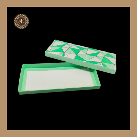 10 Cavity Occasion Box | Golden Cavity Box | Chocolate Box | Gift Box - (With Tray & Lid Cover) Sweetkraft | Baking supplies