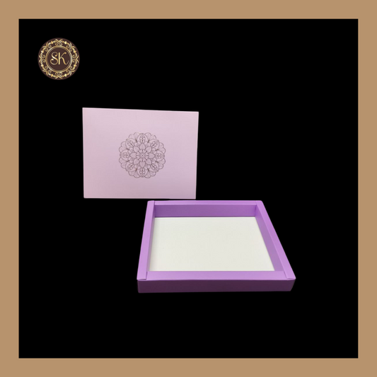12 Cavity Pastel Box | Golden Cavity Box | Chocolate Box | Gift Box - (Only Box) Sweetkraft | Baking supplies