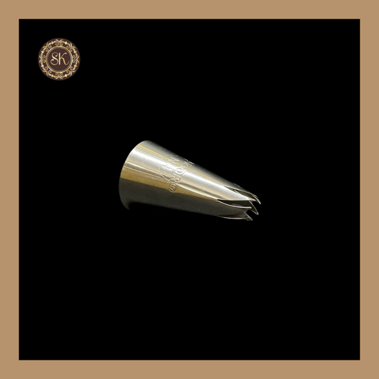 Noor-N4 Icing Nozzle | Steel Nozzle | Tool | Reusable & Washable | Cake Decor Sweetkraft | Baking supplies