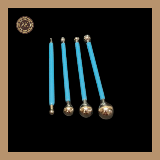 Modelling Ball Tools | Fondant Cake Flower Decorating Clay Sugarcraft Ball Set of 4 Sweetkraft | Baking supplies