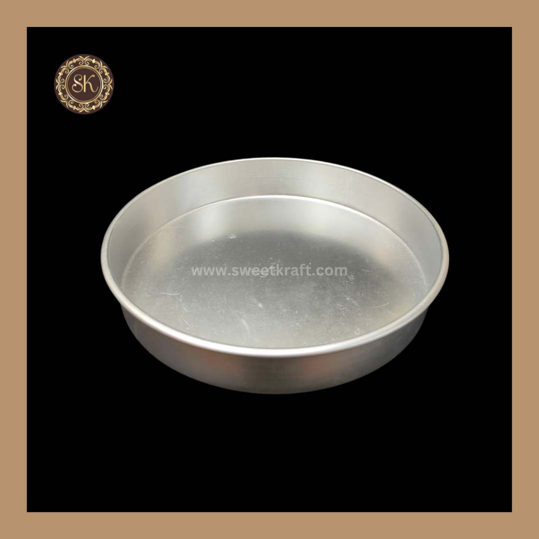 Aluminium Round Cake Tin Cake Mould 12 x2 inch Sweetkraft Baking supplies