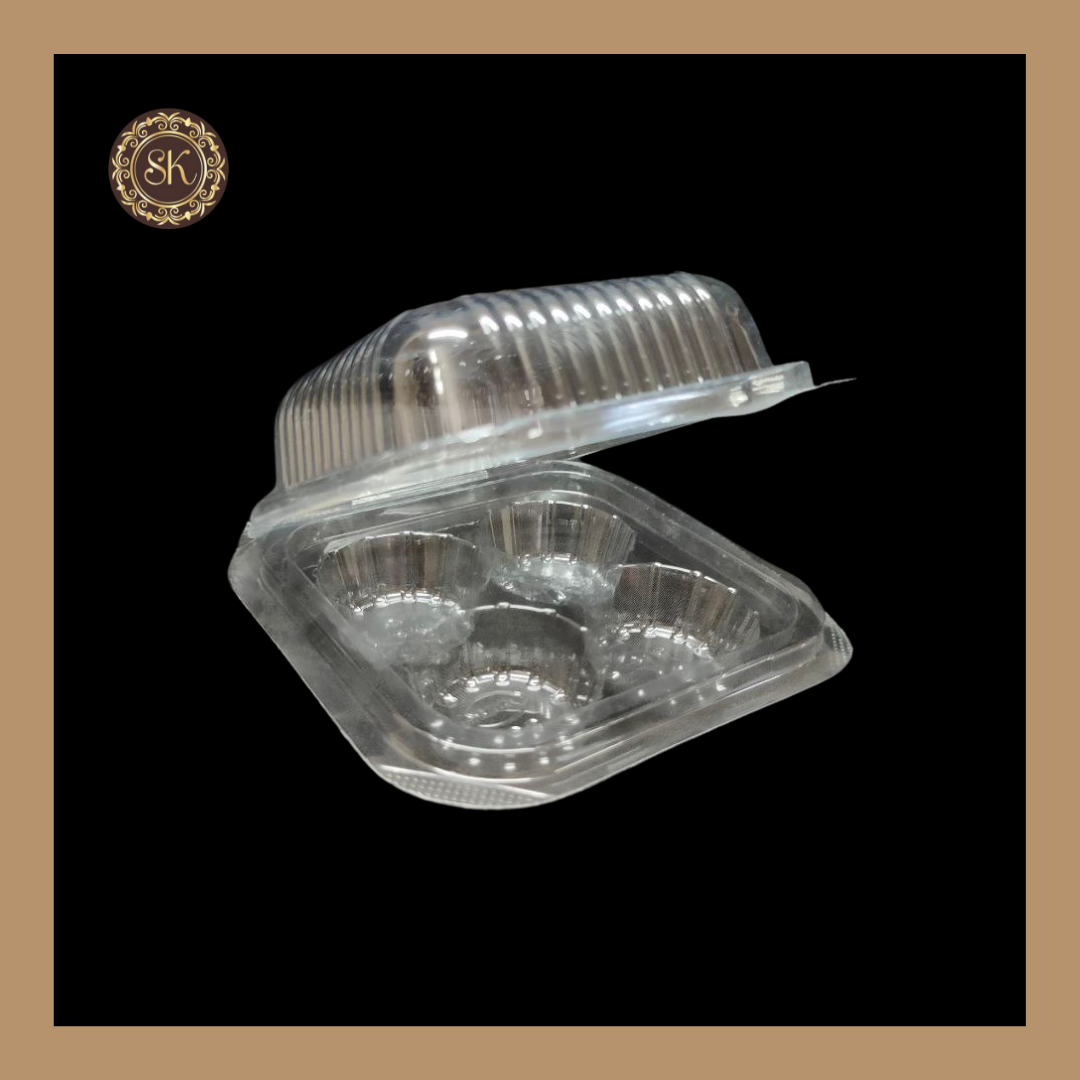 Mini Plastic Cupcake Box Transparent Box Cupcake Box-003-MF12