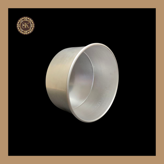 Aluminium Round Cake Tin | Cake Mould - 6"x4"inch Sweetkraft | Baking supplies