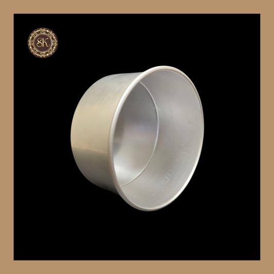 Aluminium Round Cake Tin | Cake Mould - 7"x4"inch Sweetkraft | Baking supplies