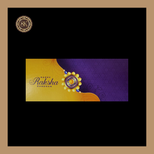 Happy Raksha Bandhan Sticker | Chocolate Bar Stickers | Pack Of 5sheets - (RBS-005) Sweetkraft | Baking supplies