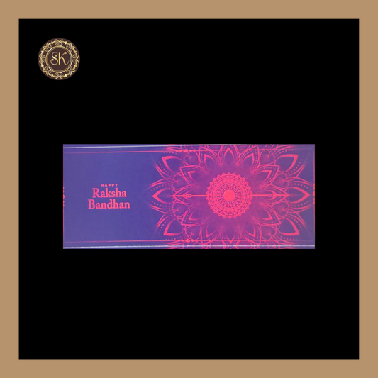 Happy Raksha Bandhan Sticker | Chocolate Bar Stickers | Pack Of 5sheets - (RBS-011) Sweetkraft | Baking supplies