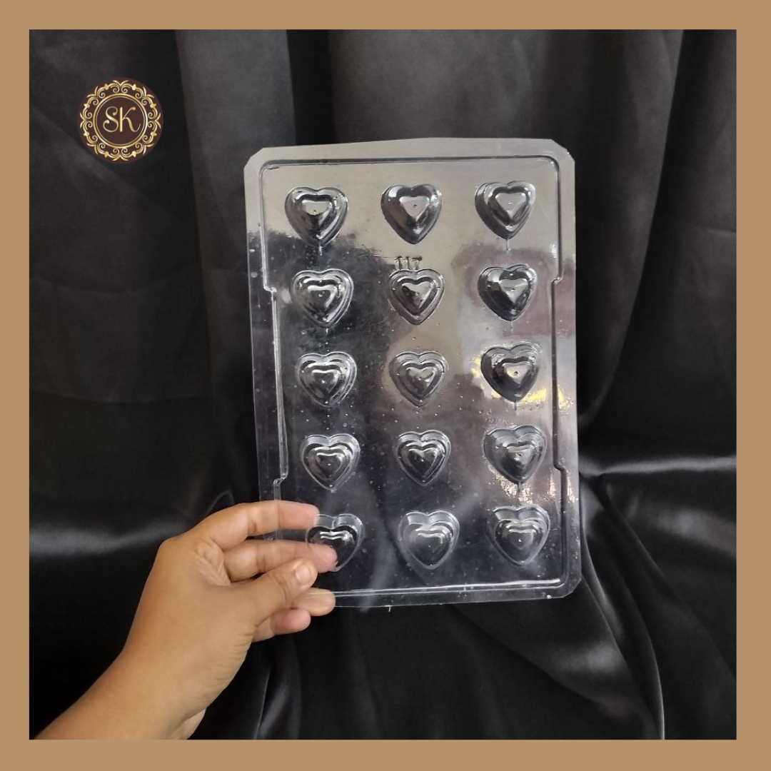 Heart shaped clearance molds for baking