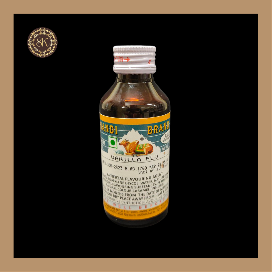 Vanilla Flavour Essense Nandi Brand 100ml Sweetkraft Baking