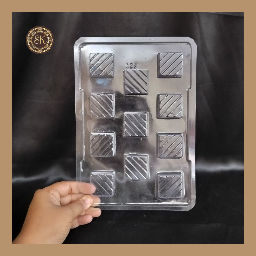 Plastic chocolate mould Square Chocolate Mold Square Chocolate