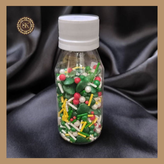 Fancy Candy | Sprinkles | Edible Cake Decoration Items | Cake Topping | Sprinkles For Cake Decoration | Multi Colour | Medium Bottle - (SP-007) Sweetkraft | Baking supplies