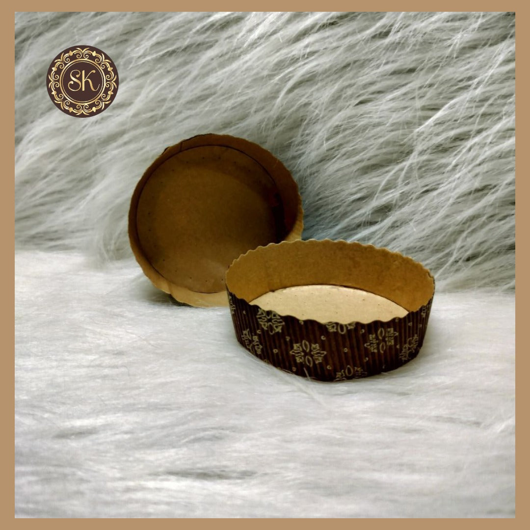 Mini Plum Cake Mould Paper Printed Mould Bake and Serve