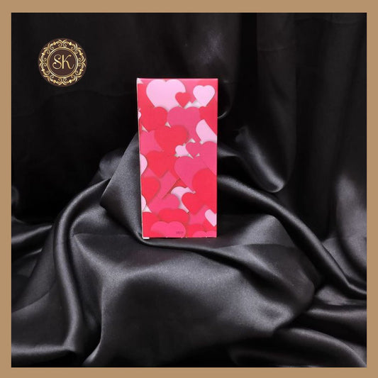 Valentine's Day Chocolate Bar Boxes | Chocolate Box | Chocolate Gifting Box | Red Colour - Pack of 10 (VB-002) Sweetkraft | Baking supplies