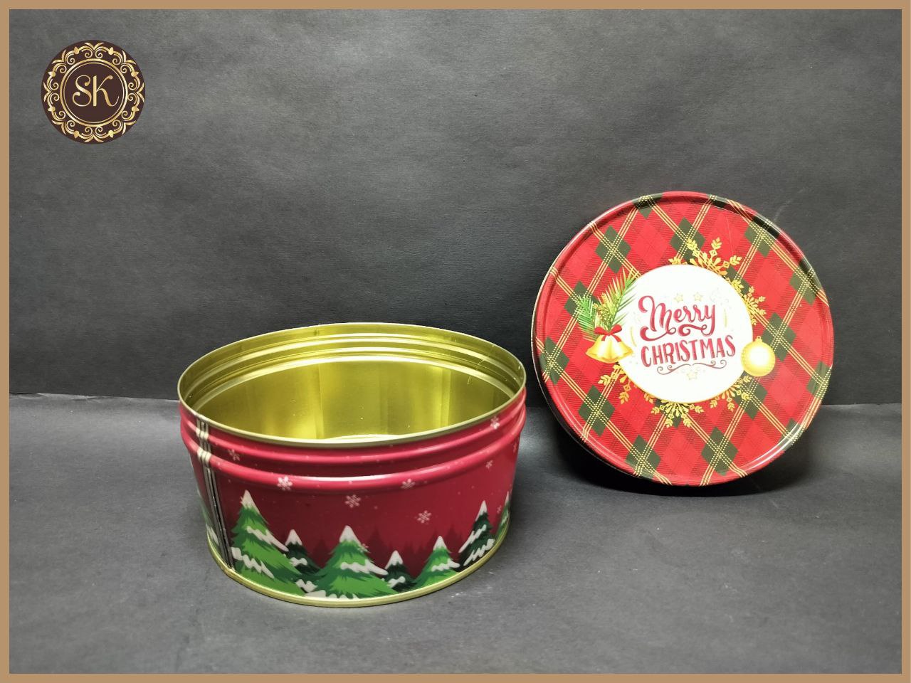 Christmas Dream Cake Tin Christmas Cake Box Perfect for Cakes