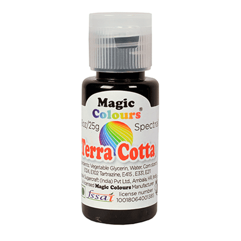 Spectral Mini - Gel Colours Terra Cotta Sweetkraft | Baking supplies