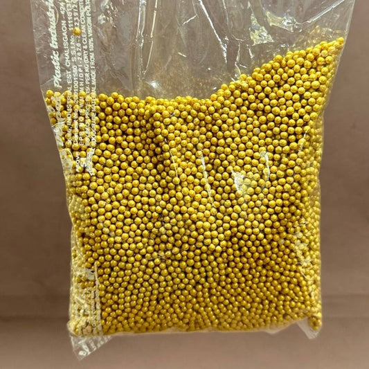 Golden balls , Cake Sprinkler 500gms Sweetkraft | Baking supplies