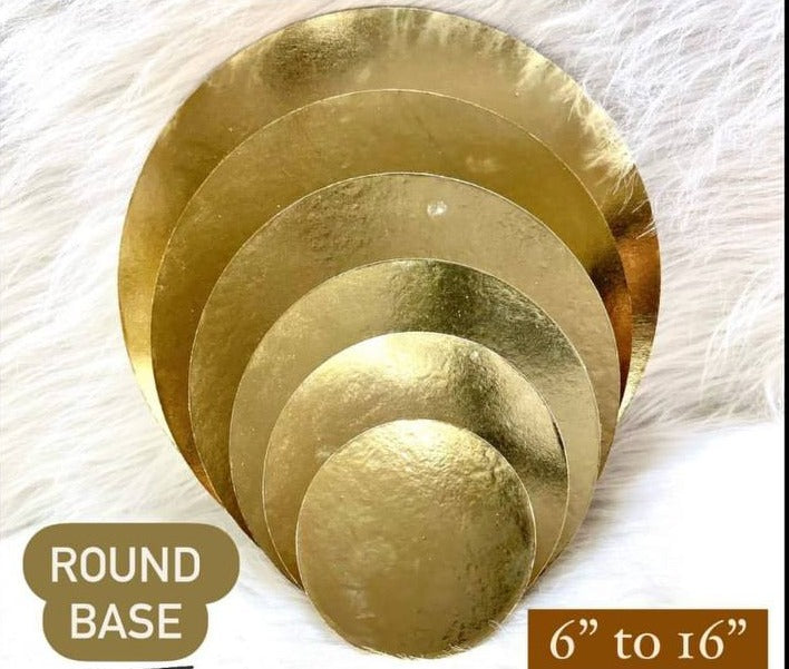 Cake Base board (Golden) Sweetkraft Baking supplies