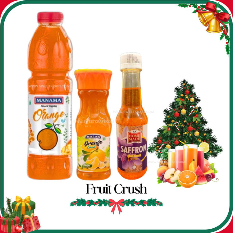 Fruit Crush and Syrups