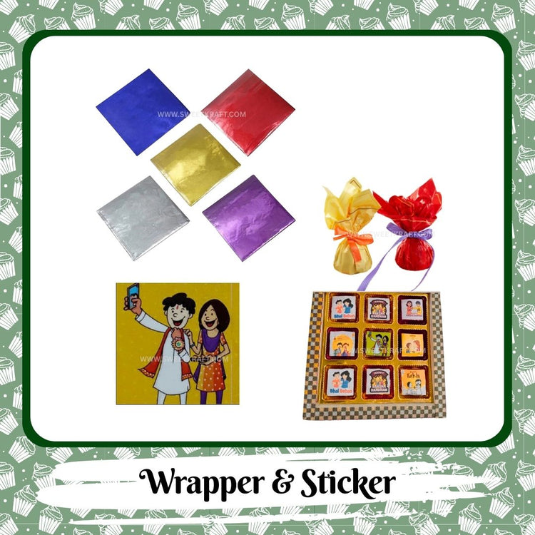 Chocolate Wrapper & Stickers